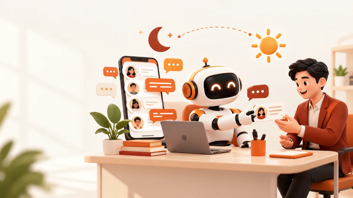 Chatbot AI trực fanpage: Chăm sóc khách hàng 24/7 không mất khách
